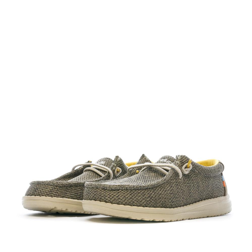 Hey Dude Chaussures Grises Garçon Hey Dude Wally Youth