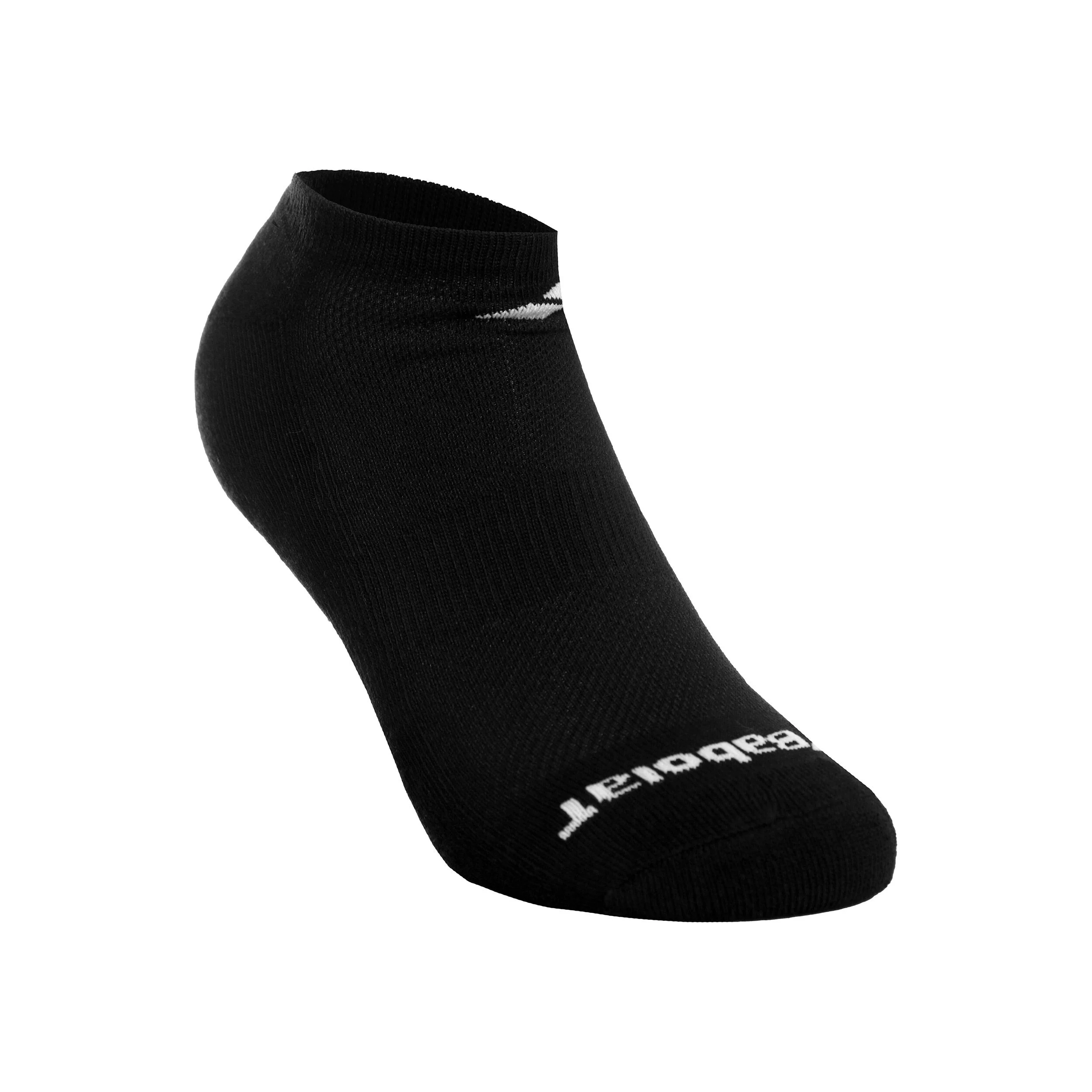 Babolat Invisible Chaussettes De Tennis Pack De 3 - Noir
