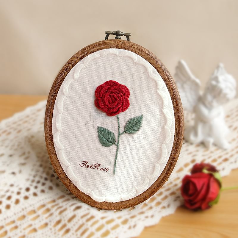 Embroidery Kingdom - DIY-borduurpakket voor ornamenten (verschillende ontwerpen)