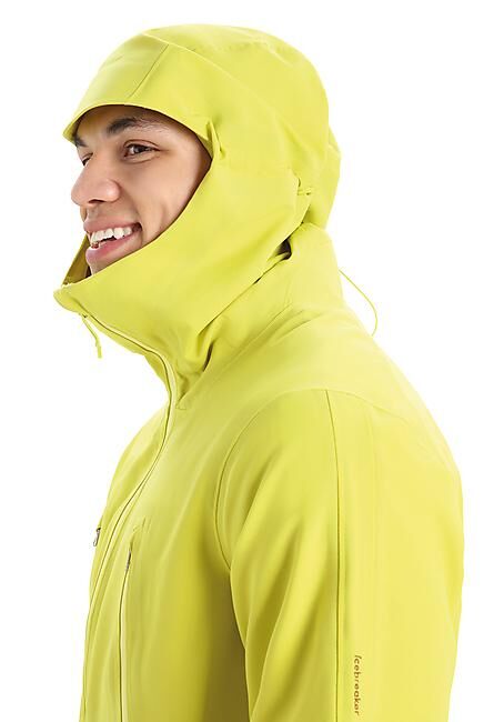 ICEBREAKER - SHELL+ HOODED JACKET M