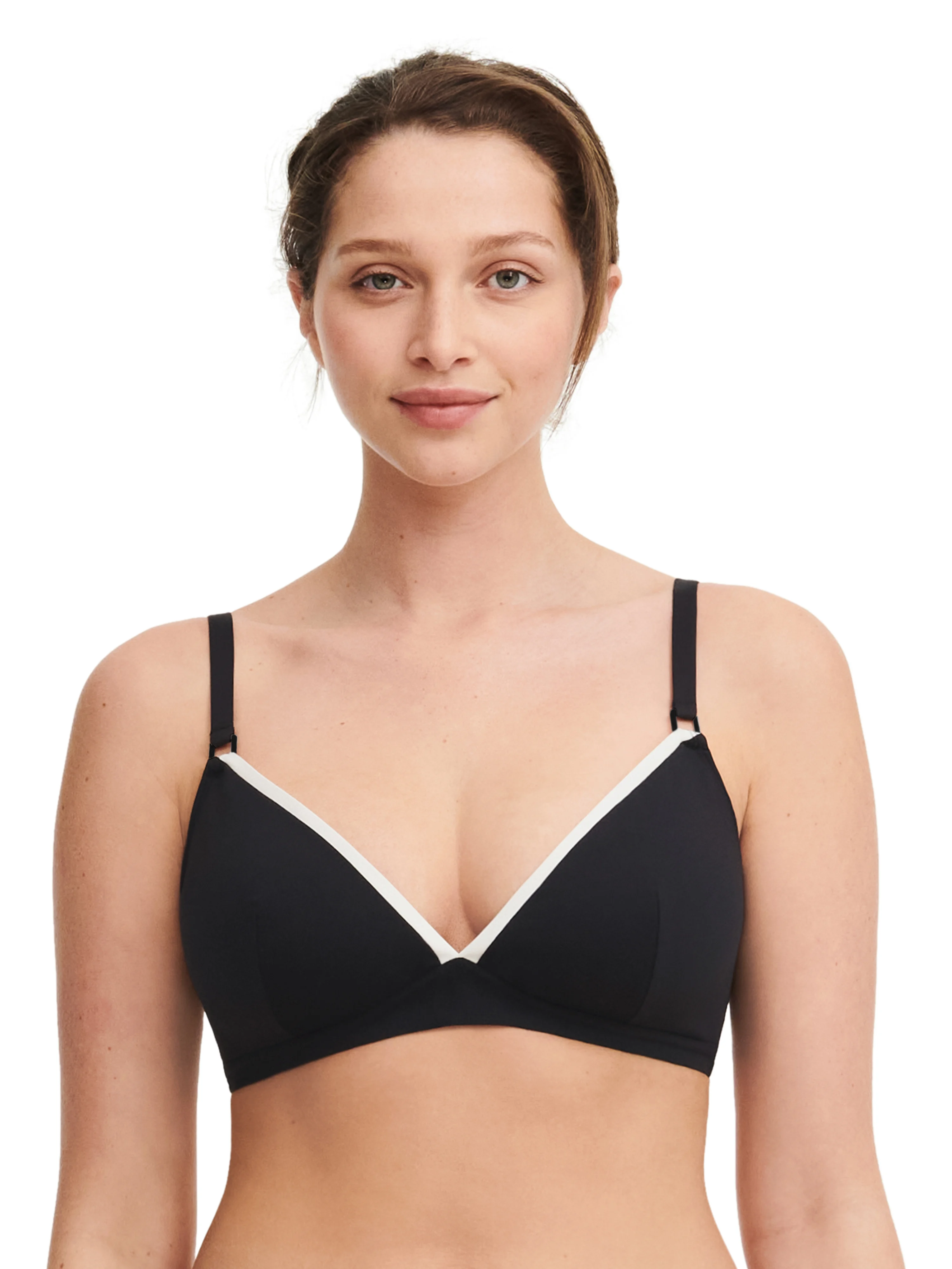 AUTHENTIC - Haut de maillot de bain triangle coques spacer bretelles multi-positions | Multicolore