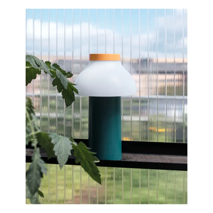 Hay Lampe à poser PC portable | Vert foncé