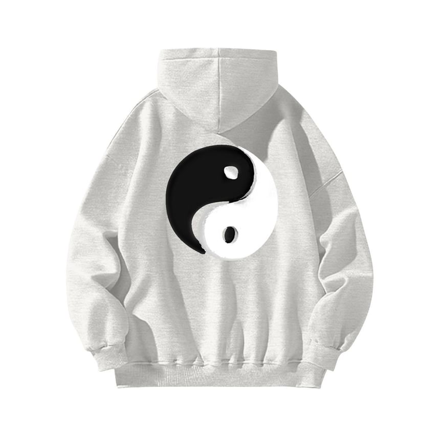 Kupyd - Yin Yang Loose Fit Hoodie