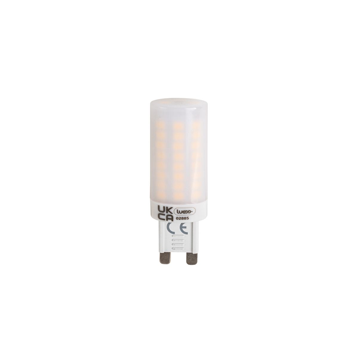 Set van 5 G9 3-staps dimbare LED lampen opaal 4.5W 500 lm 4000K