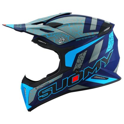 Casque cross Suomy X-WING - REEL 2024 - Bleu