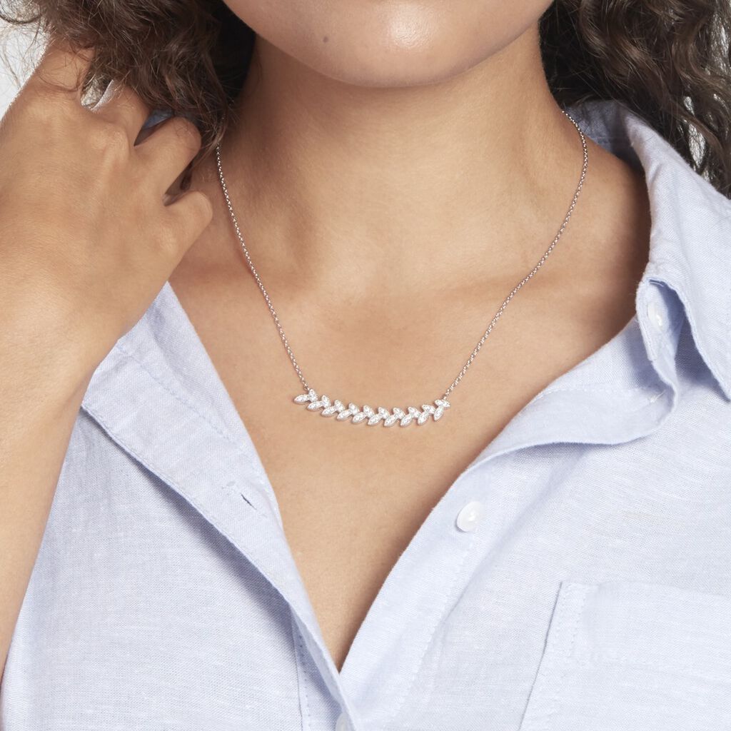 Collier Basceis Argent Oxyde