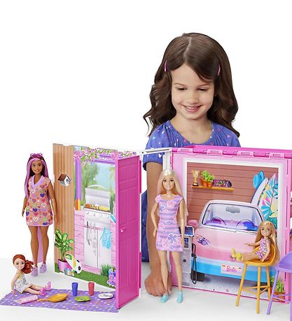 Barbie Puppenhaus m. Barbie Puppe - Fluchthaus