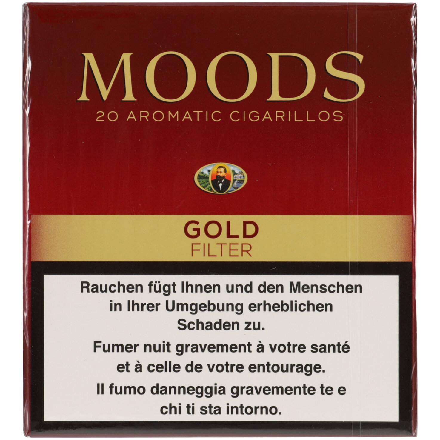 Moods Golden Filter 20 Stück