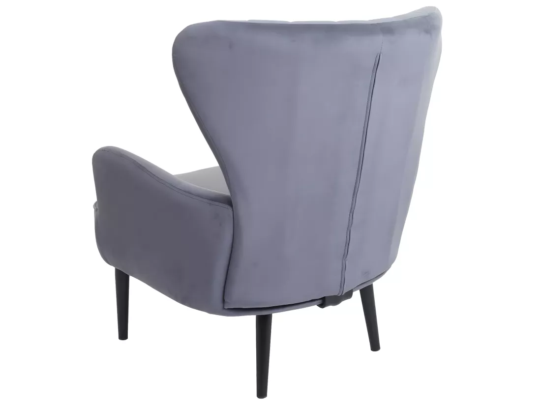 Fauteuil de salon MCW-K37, gris