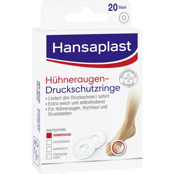 Hühneraugen-Druckschutzringe