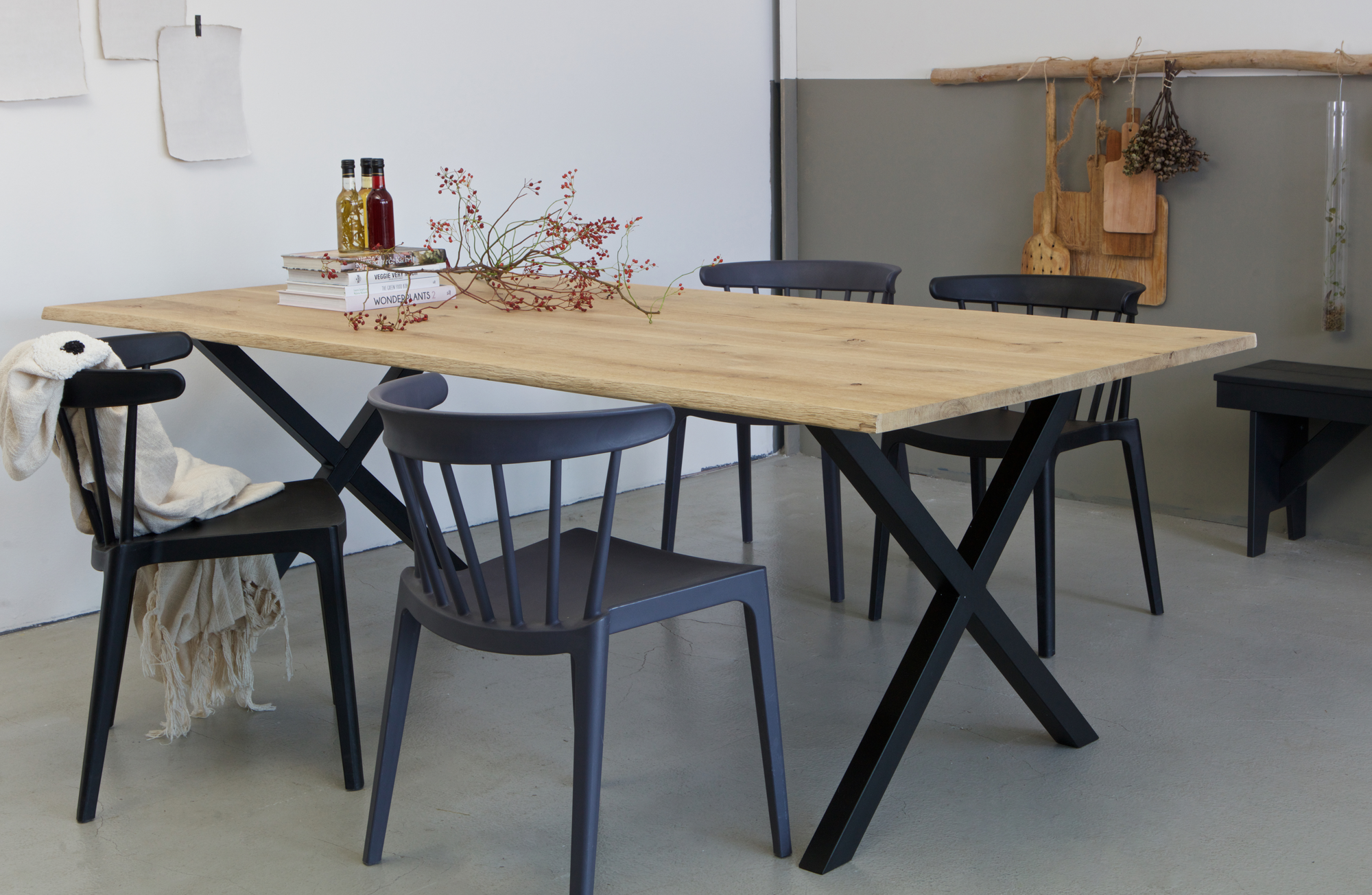 Tafelblad Tablo Boomstam 199 x 90cm