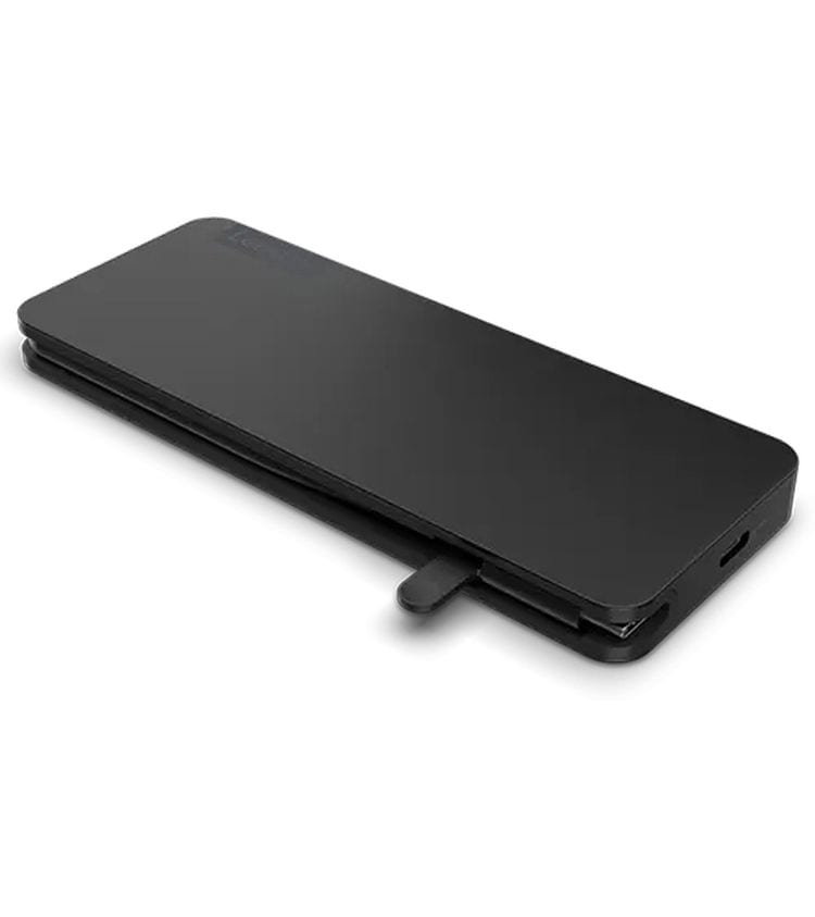 Lenovo Dockingstation USB-C Slim Reisedock Kompakte Docking-Lösung für modernes Arbeiten