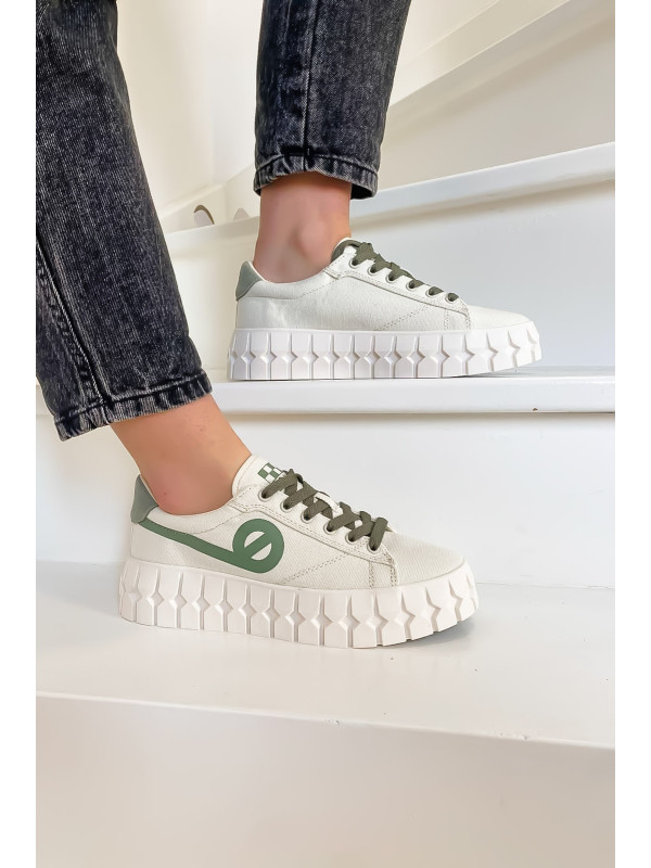 PLAY SNEAKER Dove/Tilleul - No Name