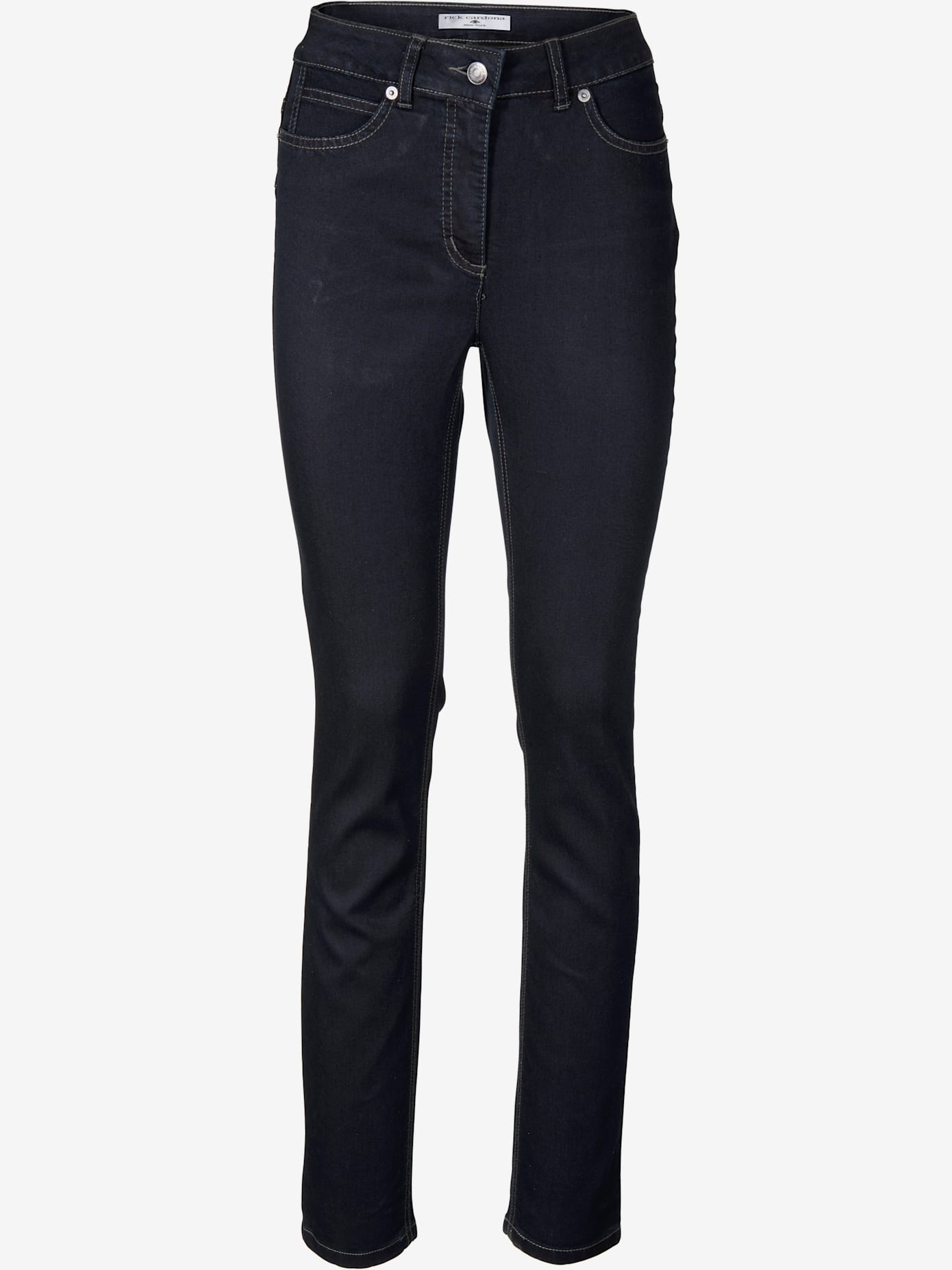 Jeans effet ventre plat coupe skinny tendance