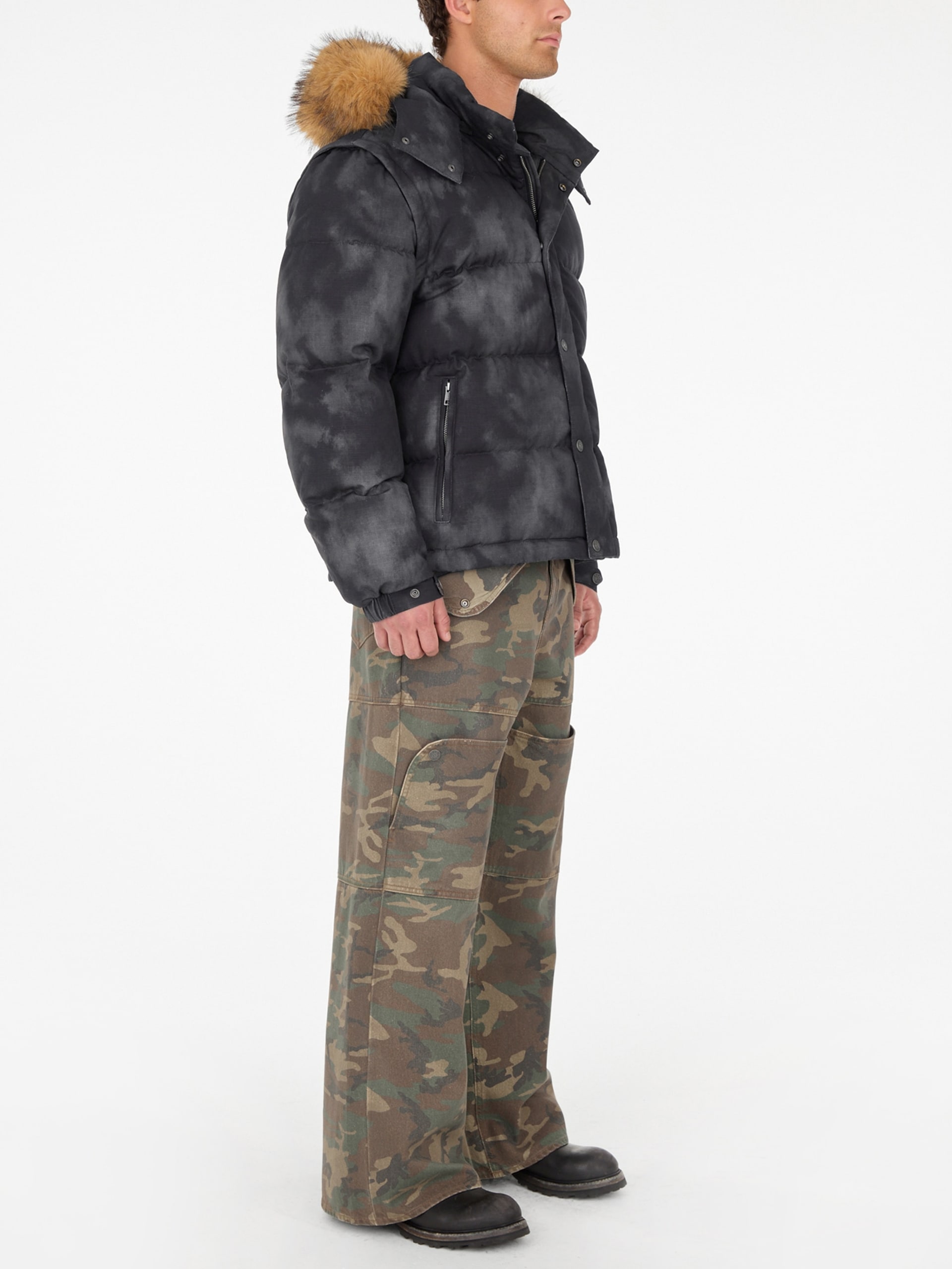 Jaqueta puffer ripstop