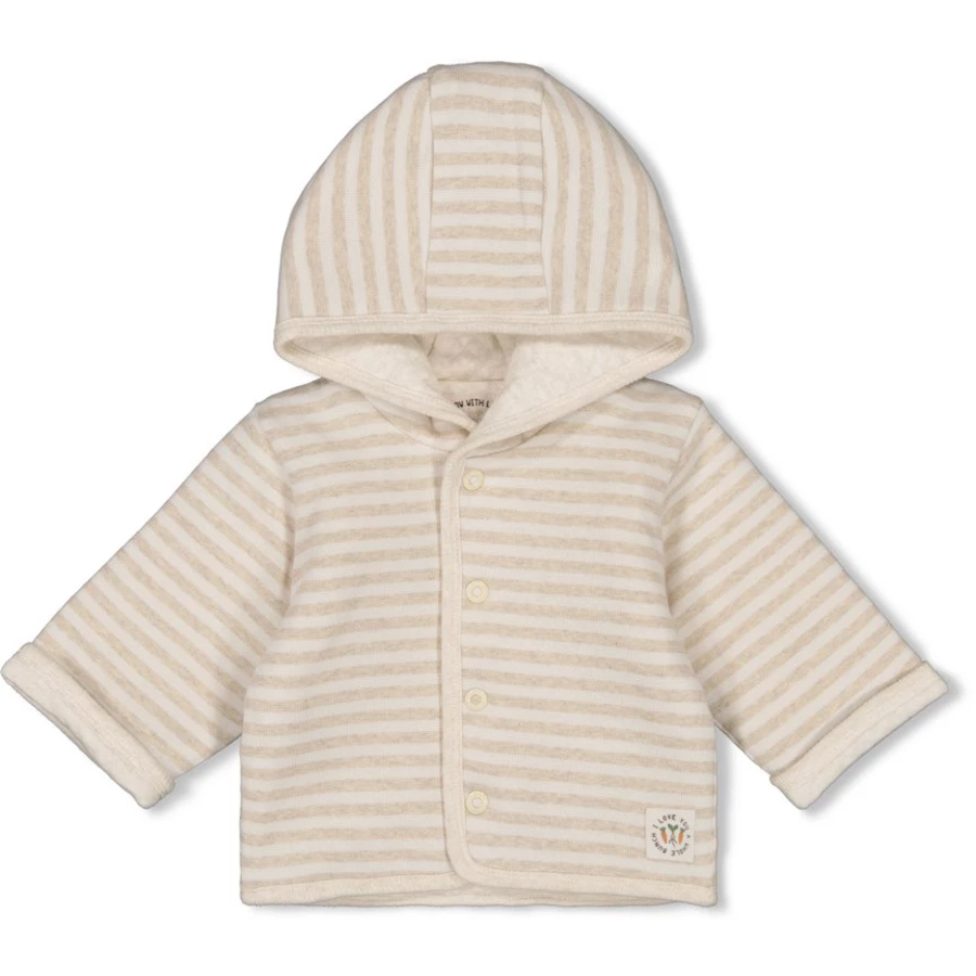 Feetje Wendejacke Eat Your Veggies Taupe melange