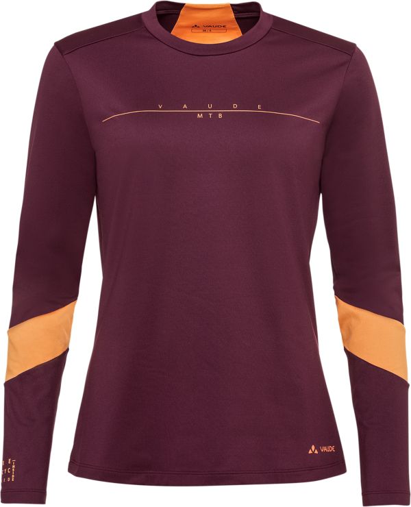 VaudeQimsa LS Logo Shirt - pink