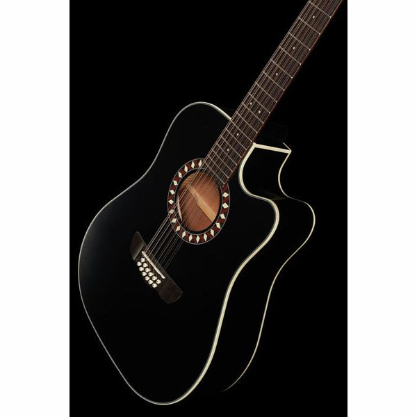 Harley Benton Custom Line CLD-10SCE-12BKS