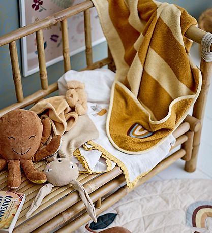 Bloomingville Mini Babyt?ppe - 100x80 cm - Agnes - Hvid