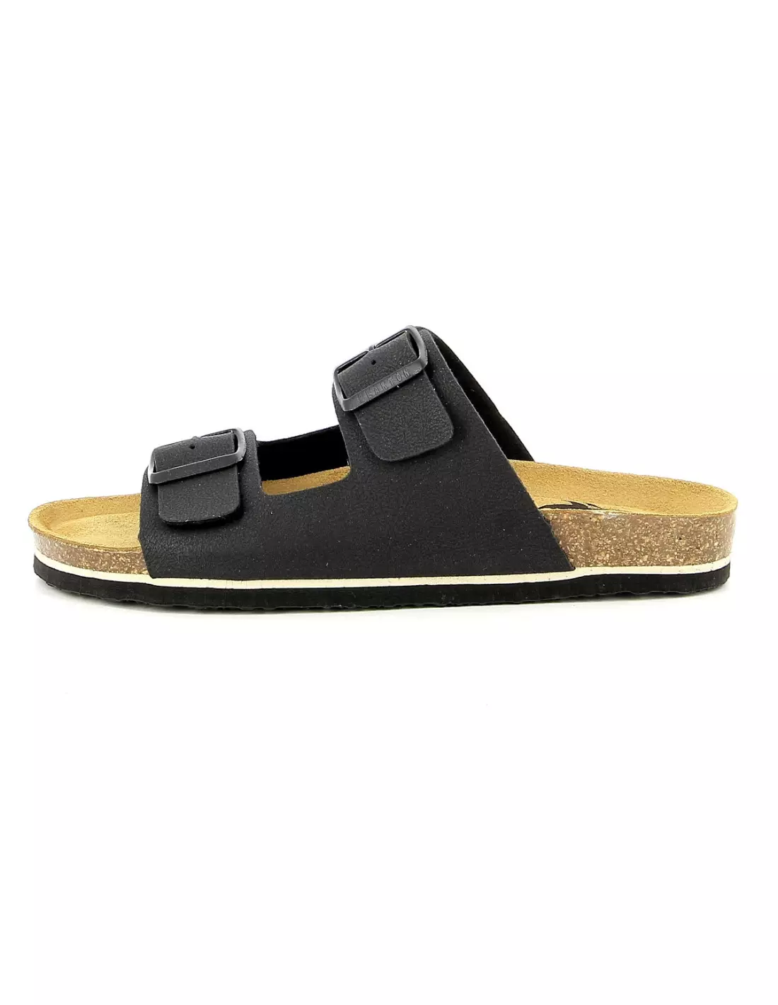 PLAKTON BOSTOCK MEMORY FORM CHICA - Sandales, mules & nu-pieds Noir