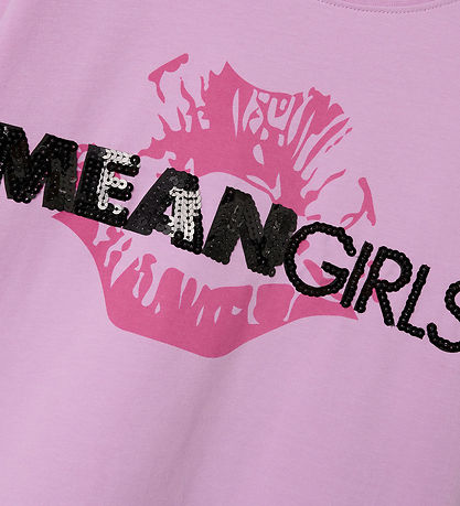 Name It T-Shirt - NkfAssa Mean Girls - Pastel Lavender