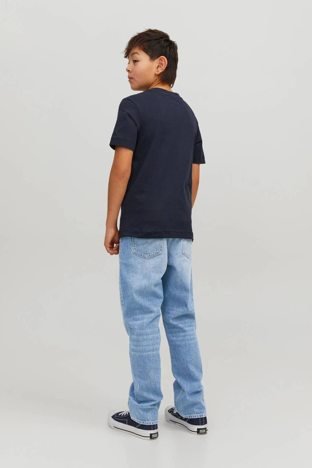 JACK & JONES loose fit jeans JJICHRIS JJORIGINAL blue denim