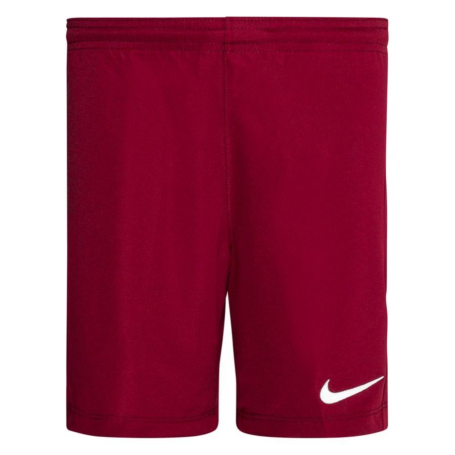 Nike Short Dry Park III - Bordeaux/Blanc Enfant