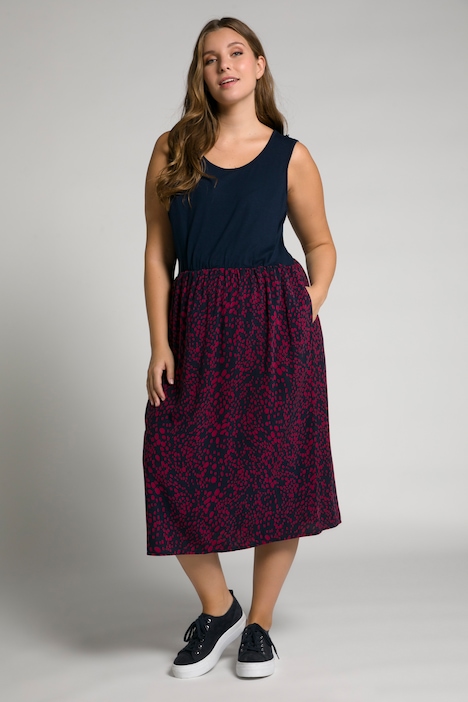 Bellieva-Sweatkleid, Stillfunktion, Rundhals