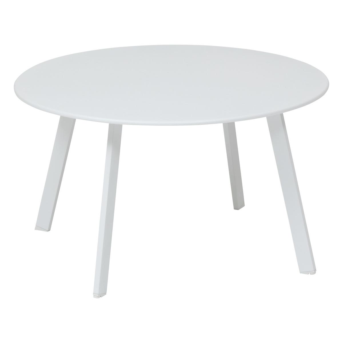 TABLE APPOINT SAONA D.70CM BLANC