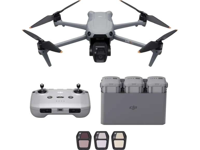 DJI Air 3S Fly More Combo (DJI RC-N3) - Drone - USB