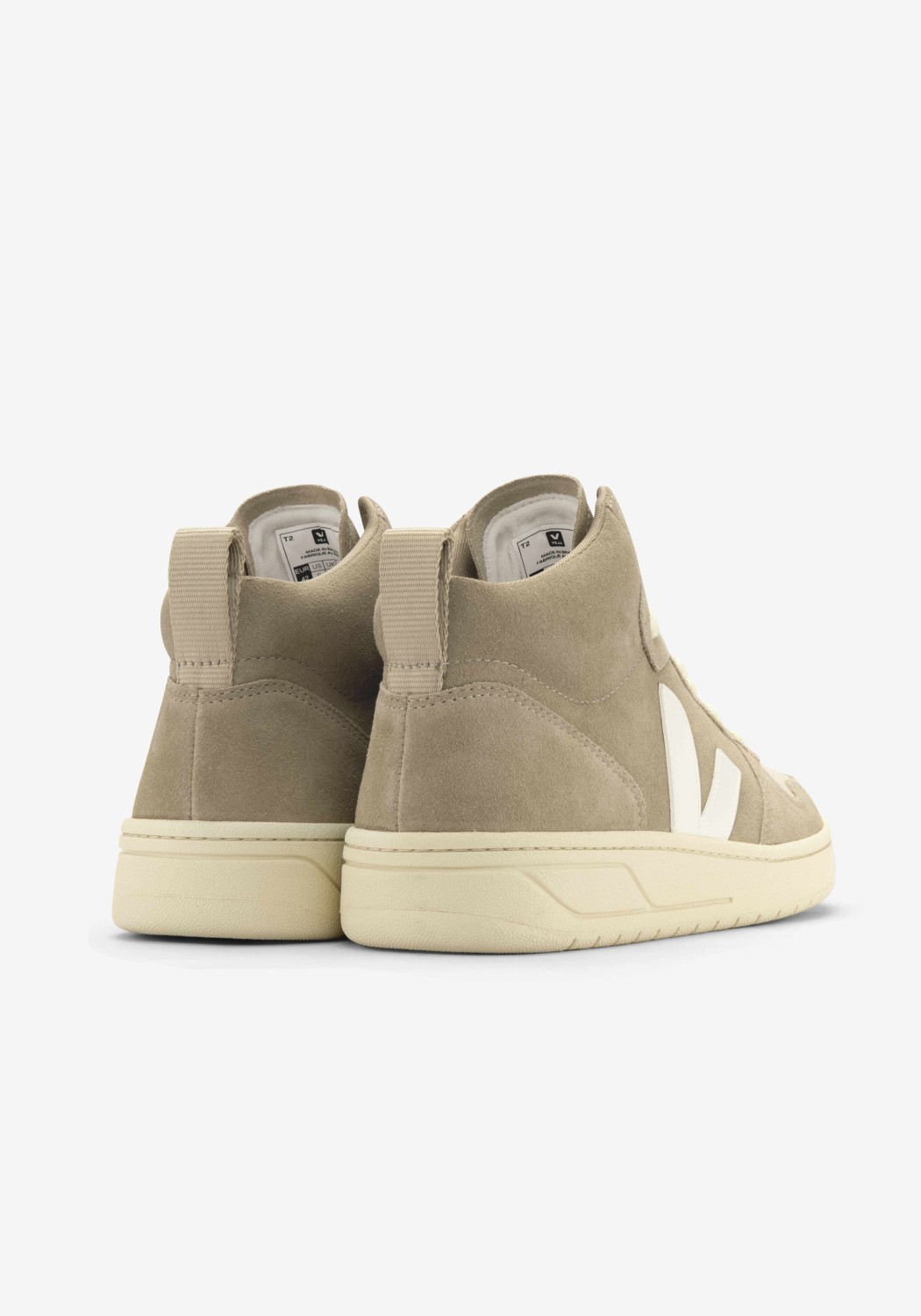 Veja Sneaker V-15 Suede Dune Pierre