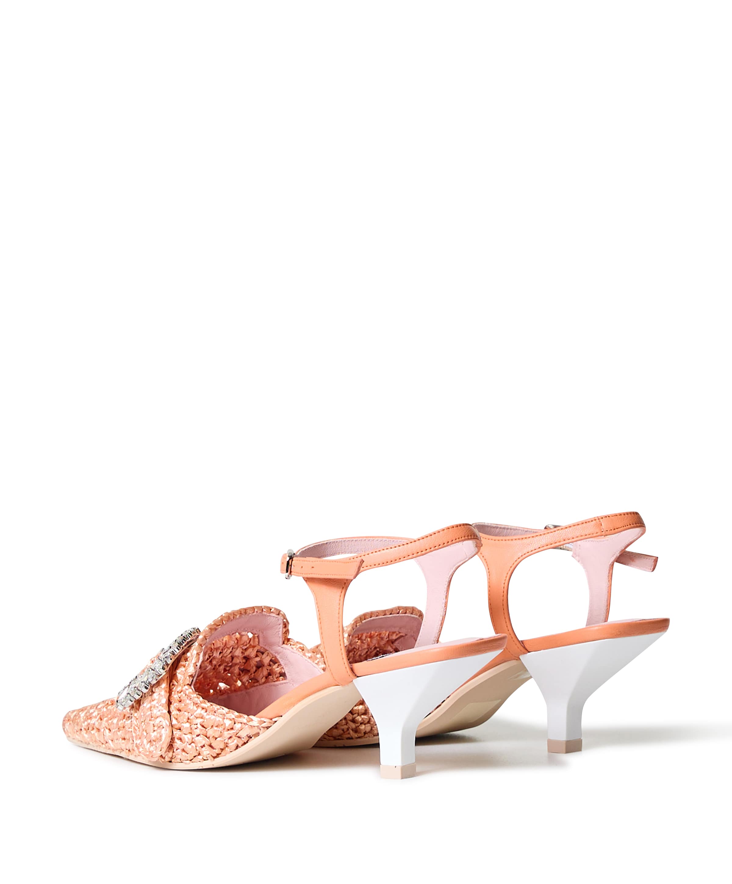RAS dames slingbacks oranje