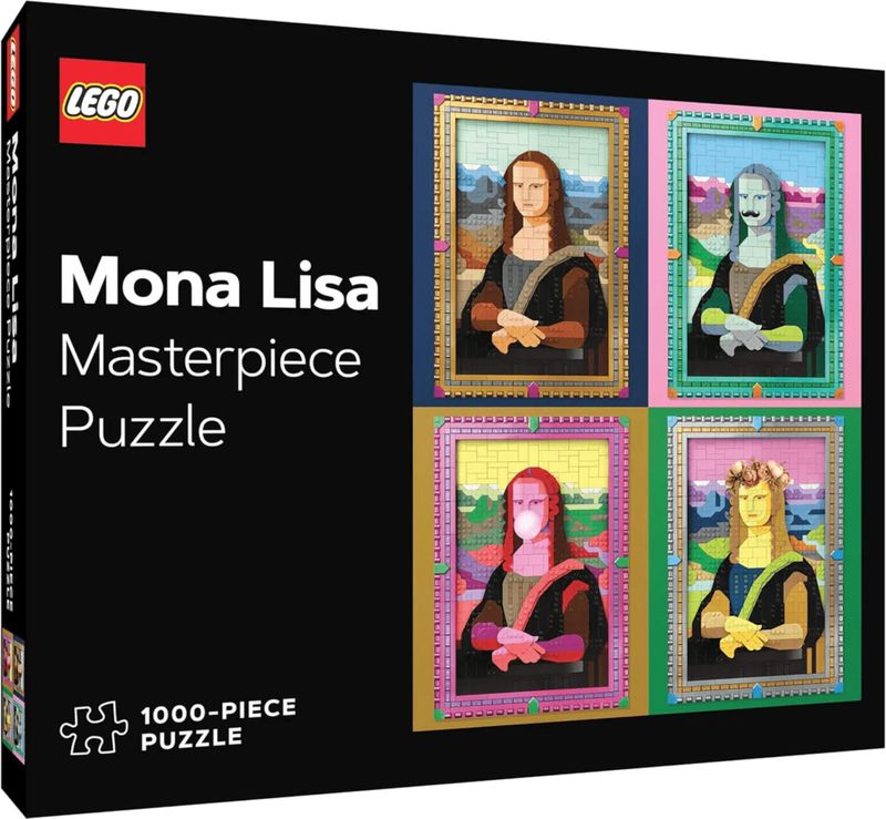 LEGO - Mona Lisa - Puzzel - Multicolour - 1000 Stukjes