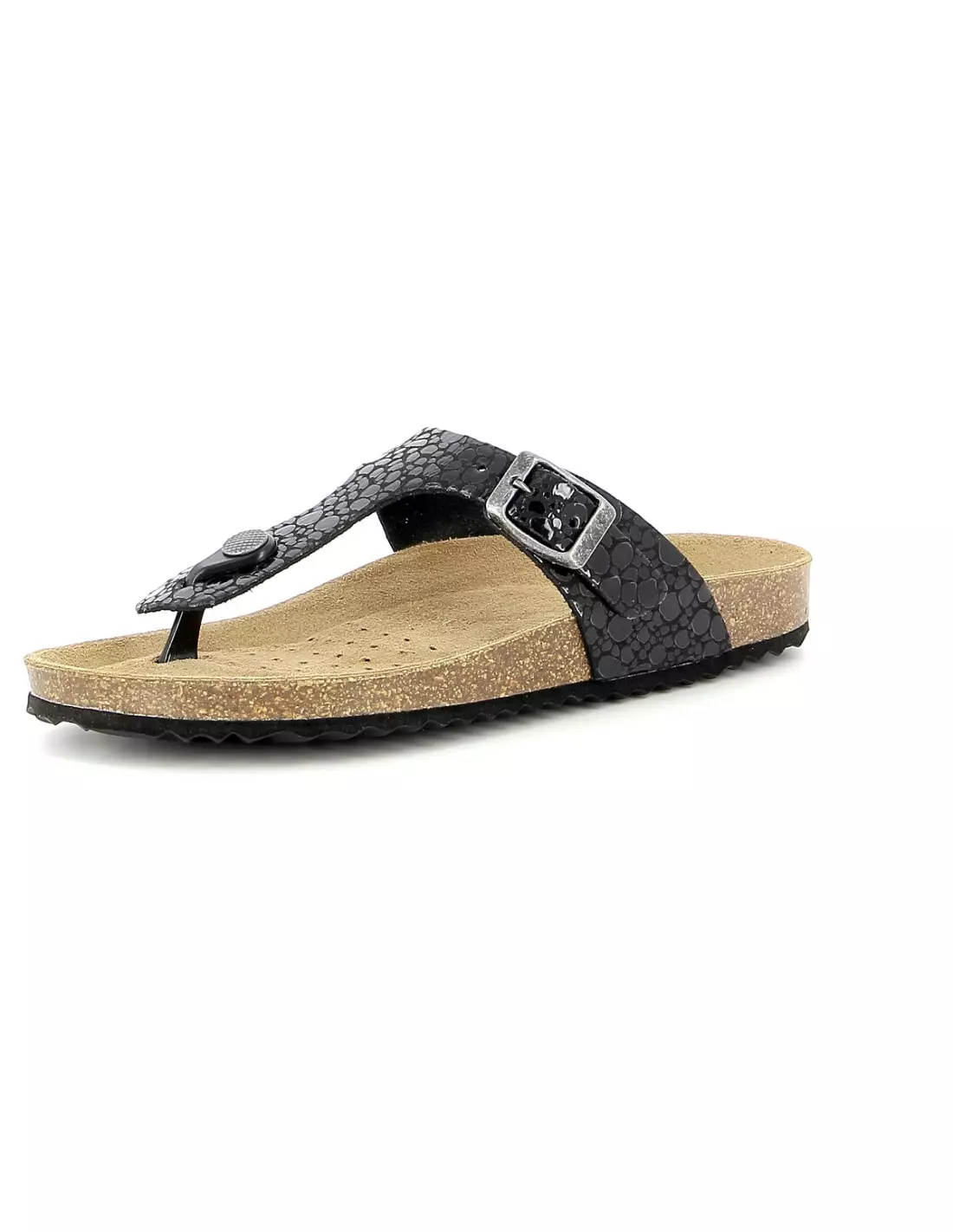 GEOX BRIONIA - Sandales & nu-pieds Black