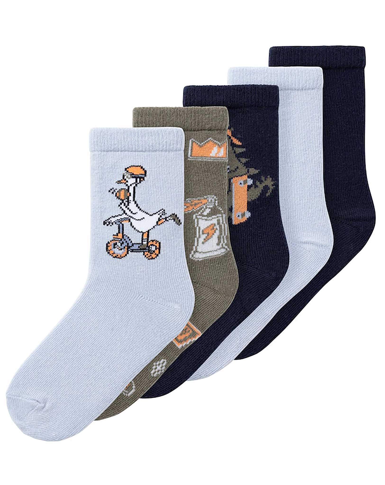 Socken NMMVAGN COOL 5er Pack in dark sapphire