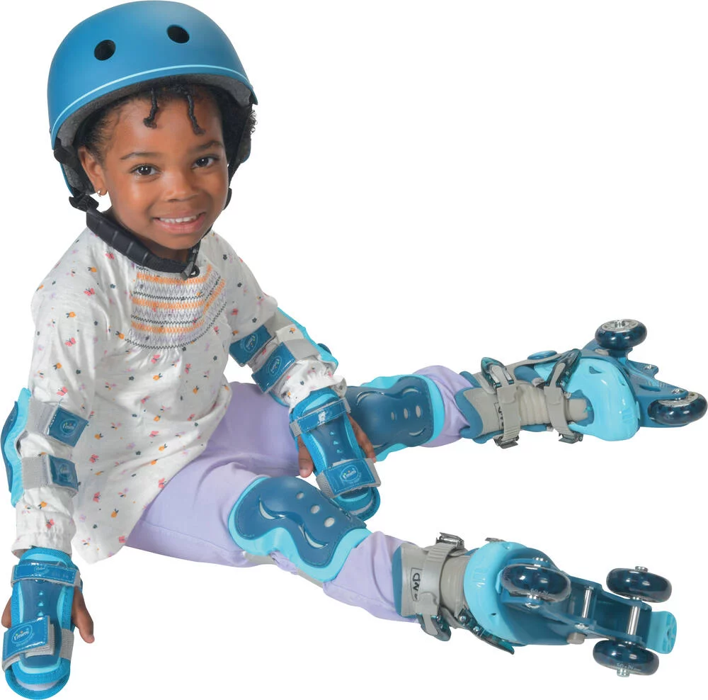 ROLLERS EVOLUTIFS 3 ROUES TAILLE  27-30 BLEU