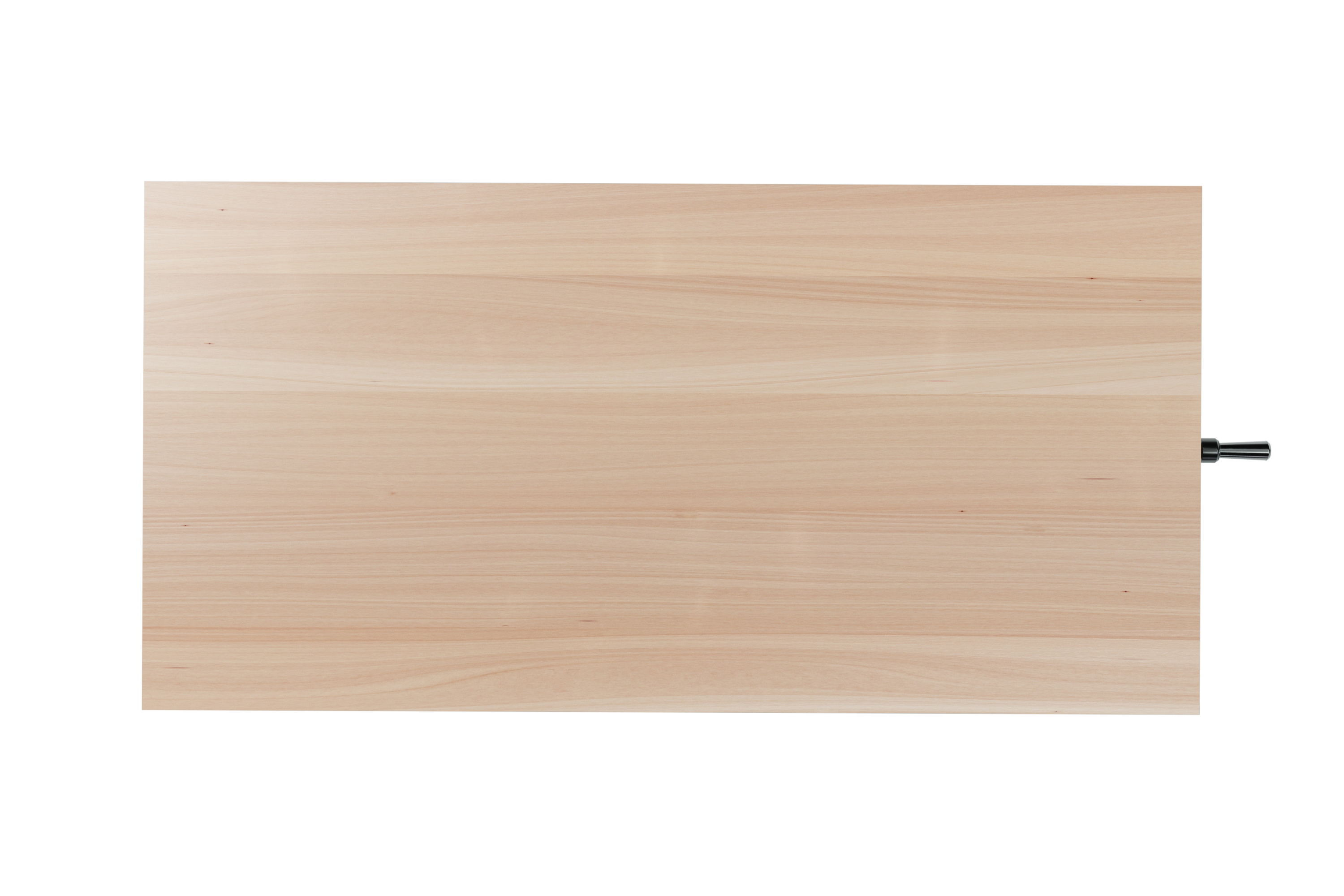 Stehpult manuell höhenverstellbar hellbraun/schwarz 120 x 60 cm