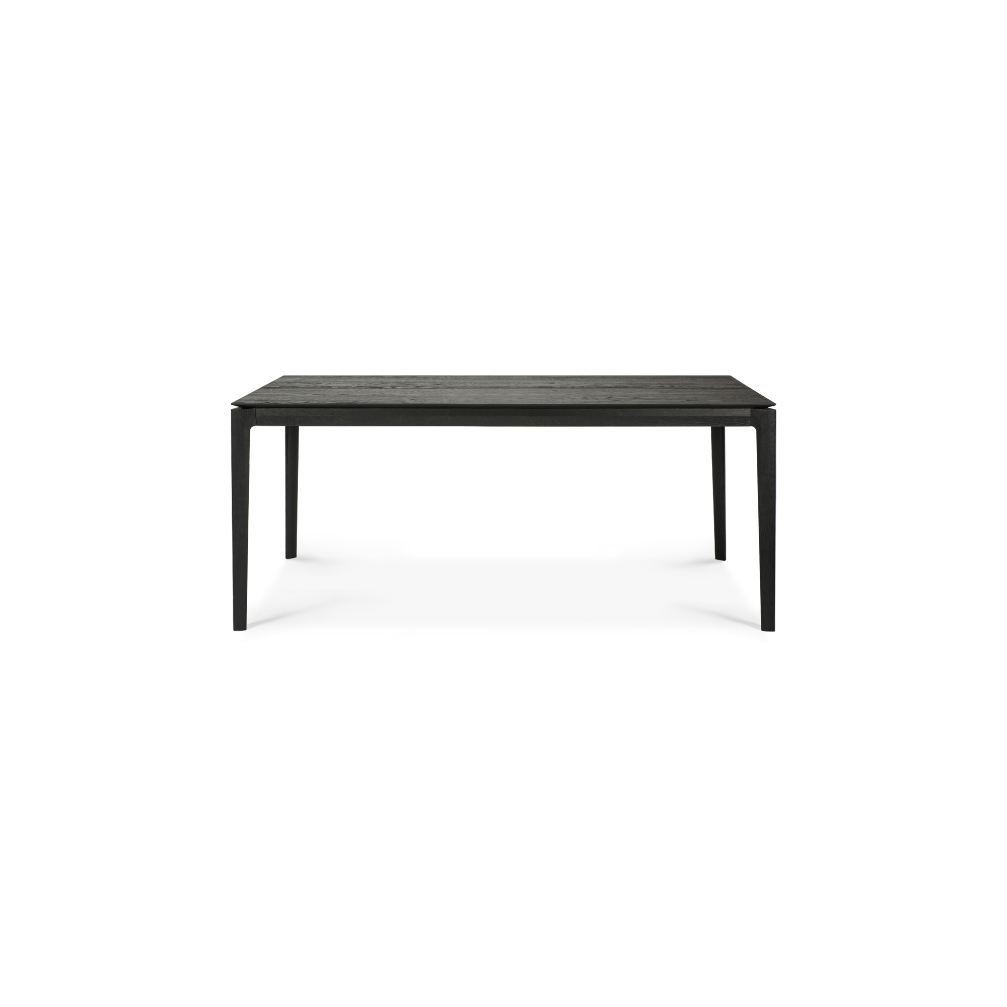 Uitschuifbare eettafel Bok zwart eiken 180/280 cm
