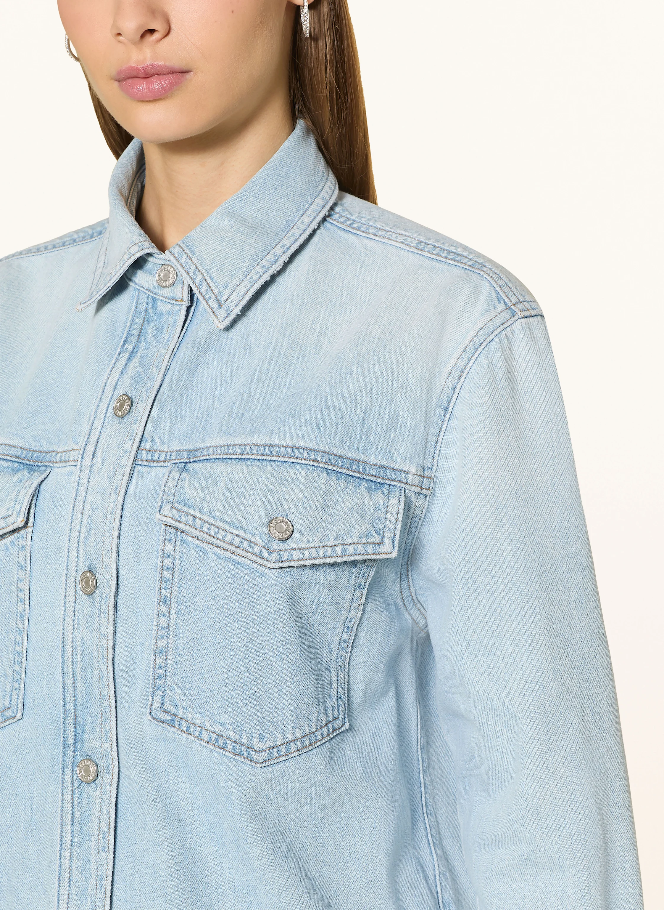 AGOLDE Jeansbluse RINA