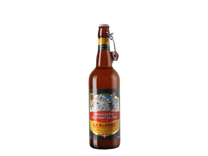 Brasserie du Mont Blanc - 75 CL La blonde du Mont blanc