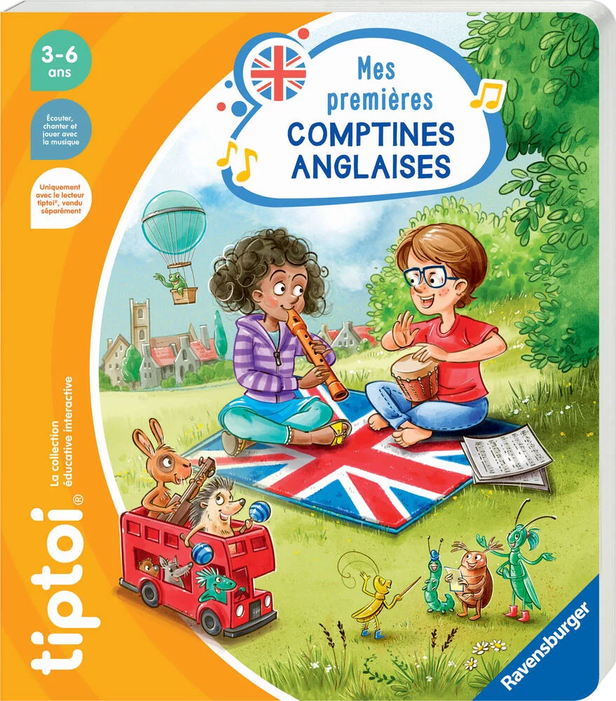 TIPTOI® MES PREMIERES COMPTINES ANGLAISES