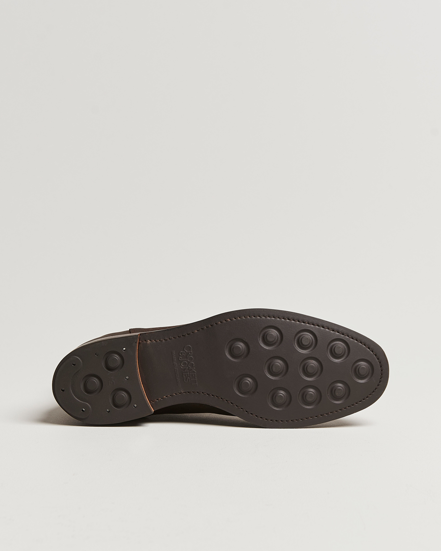 Crockett & Jones Chelsea 5 Dk Brown Rough-Out Suede