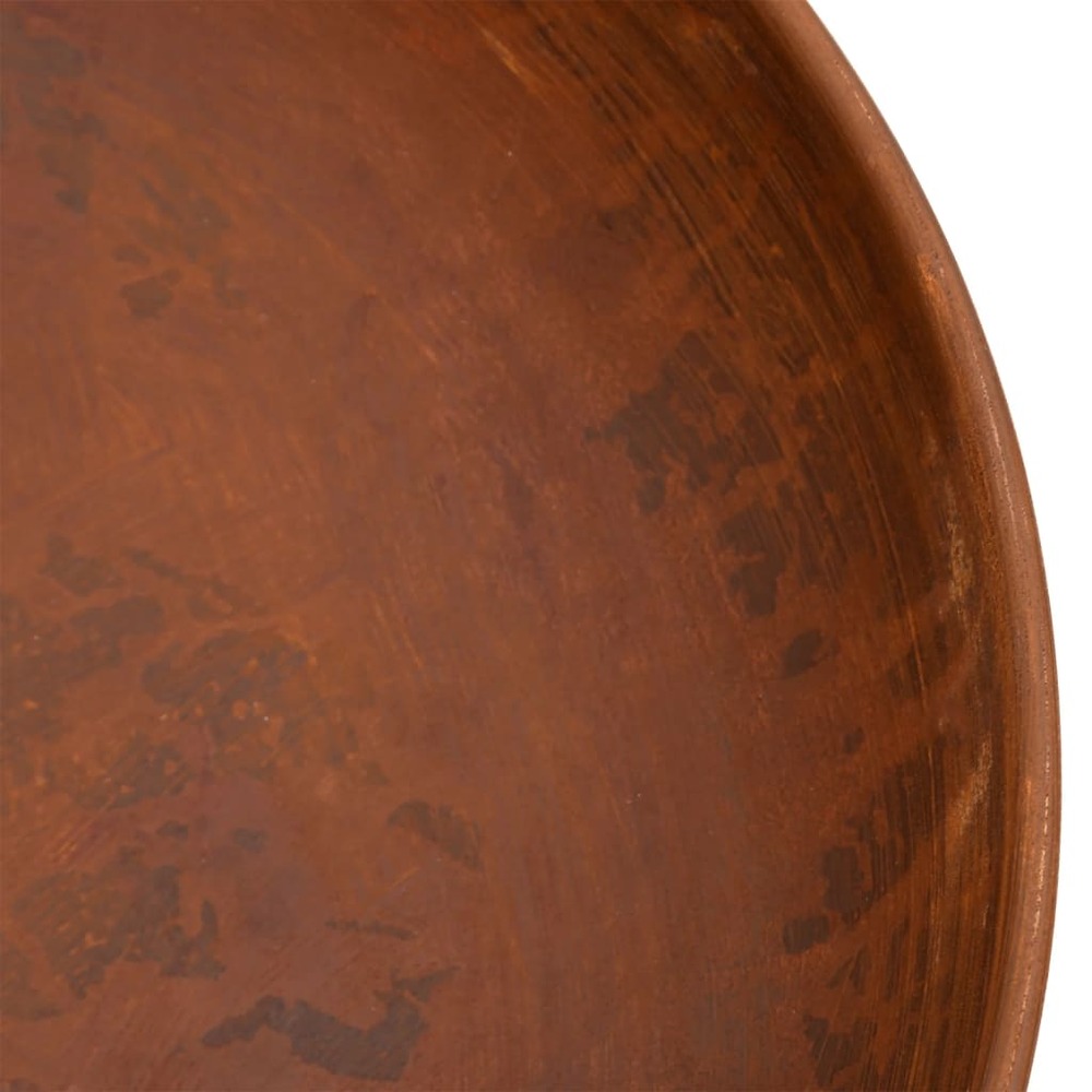 Foyer 57 cm acier