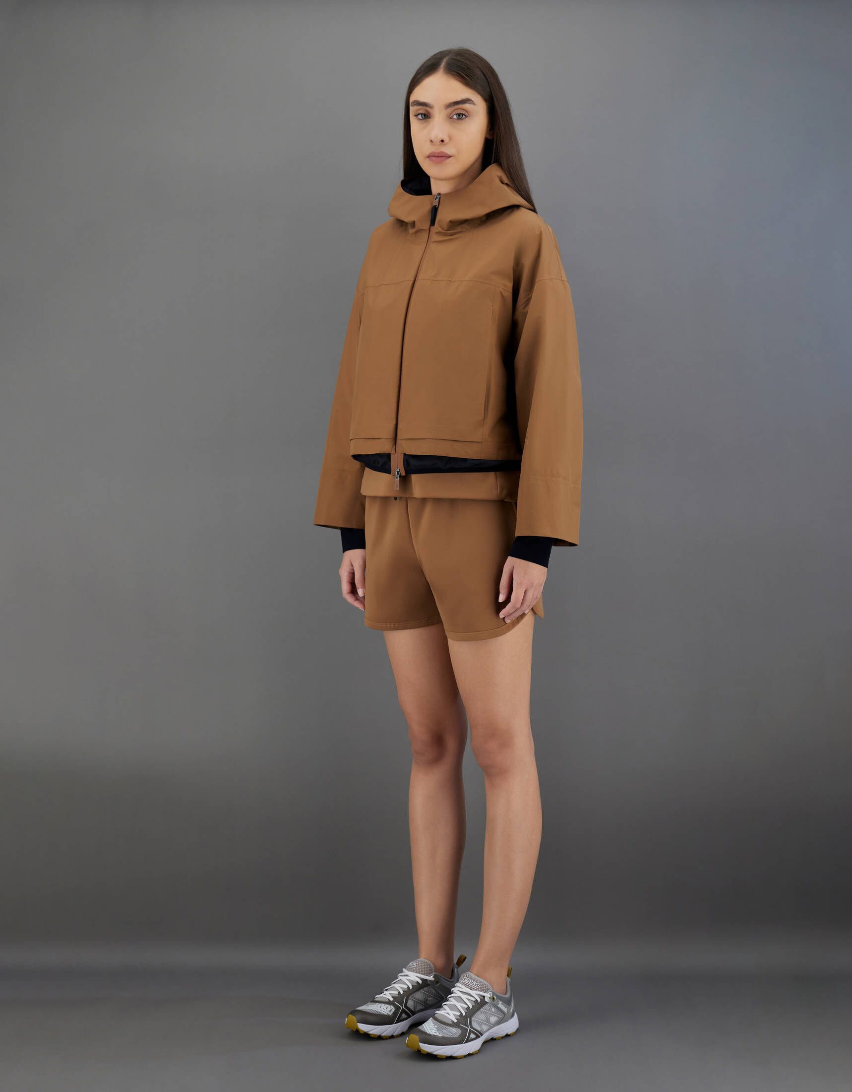 Herno| Damen Jacke LAMINAR aus GORE-TEX Paclite® Boxy Fit