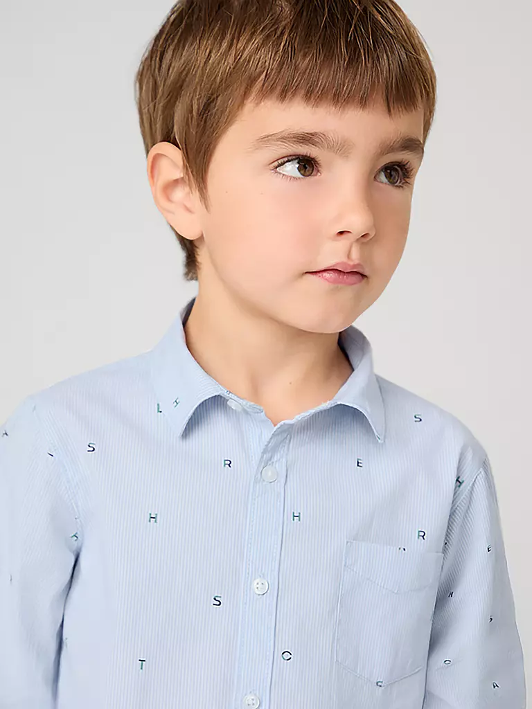 MAYORAL Jungen Hemd  hellblau