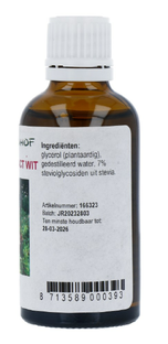 Cruydhof Stevia Extract Wit 50ML
