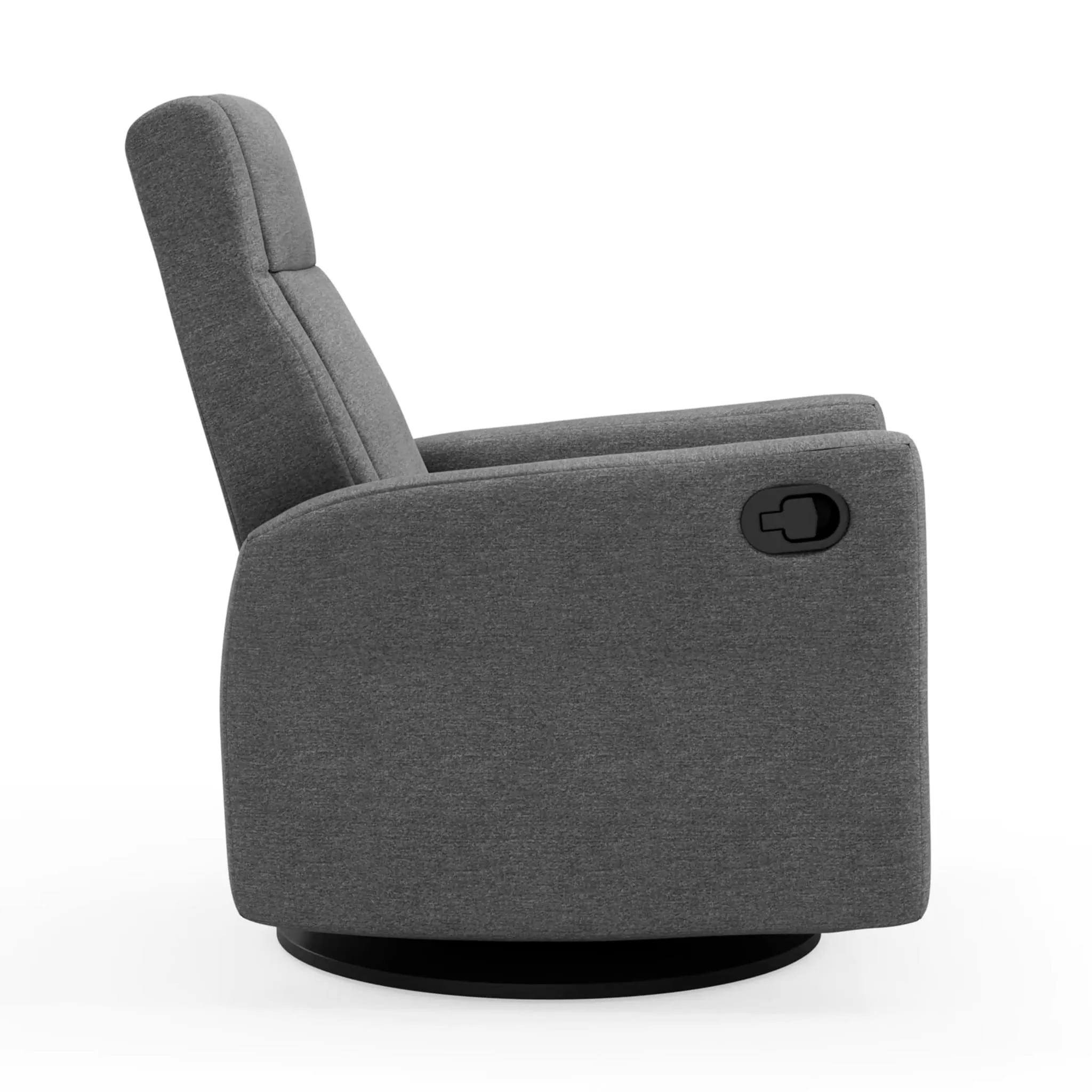 Jaymar BB Fauteuil Berçant et Pivotant Nelly - Nexus Charcoal  Noir