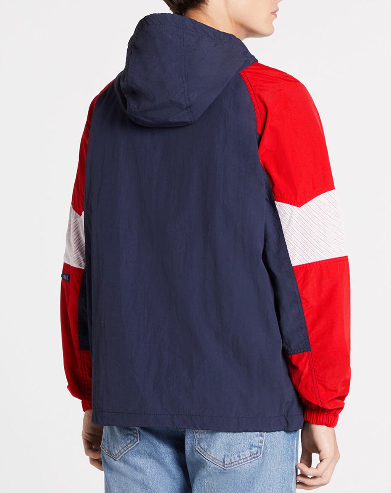 Tommy Jeans Blouson Technique bleu/rouge