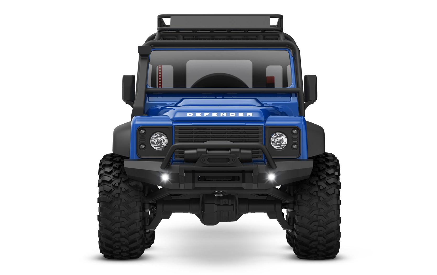 Scale Crawler TRX-4M Land Rover Defender Blau, RTR, 1:18<br>TRX-4 Performance im Mini-Format