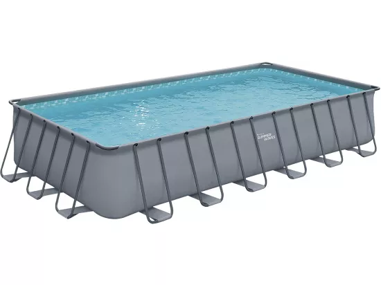 Piscine tubulaire grise - 
